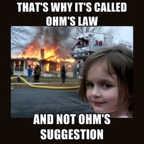 not ohm suggestion